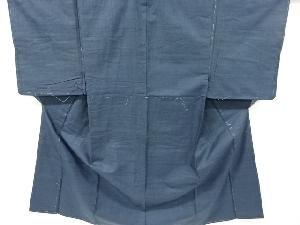 亀甲絣織出し手織り紬男物着物アンサンブル